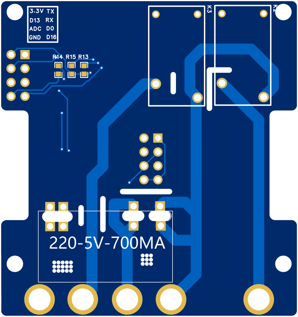 PCB_无线开关_双开_2